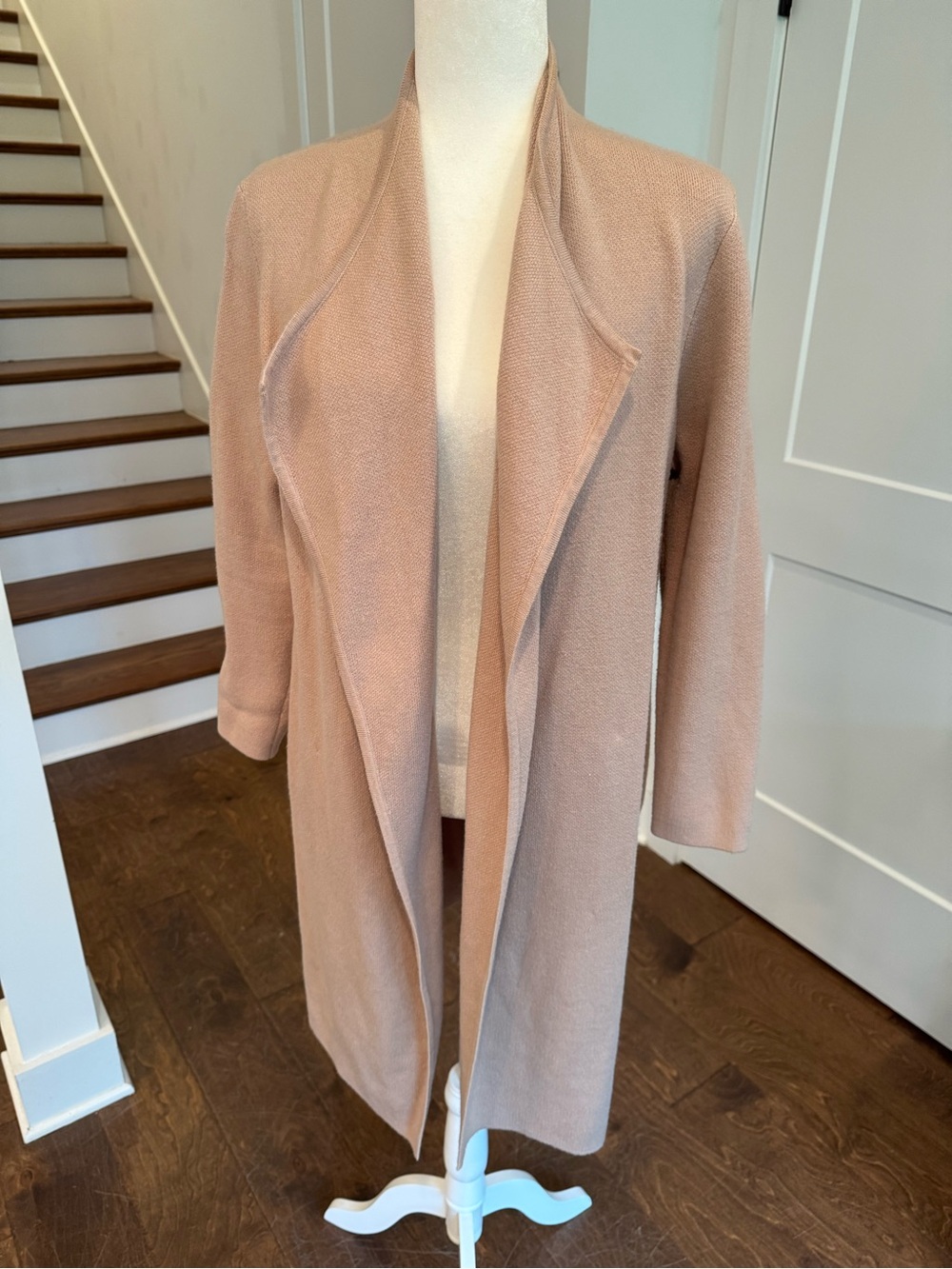 Chicwish Dusty Rose Knit Open Cardigan